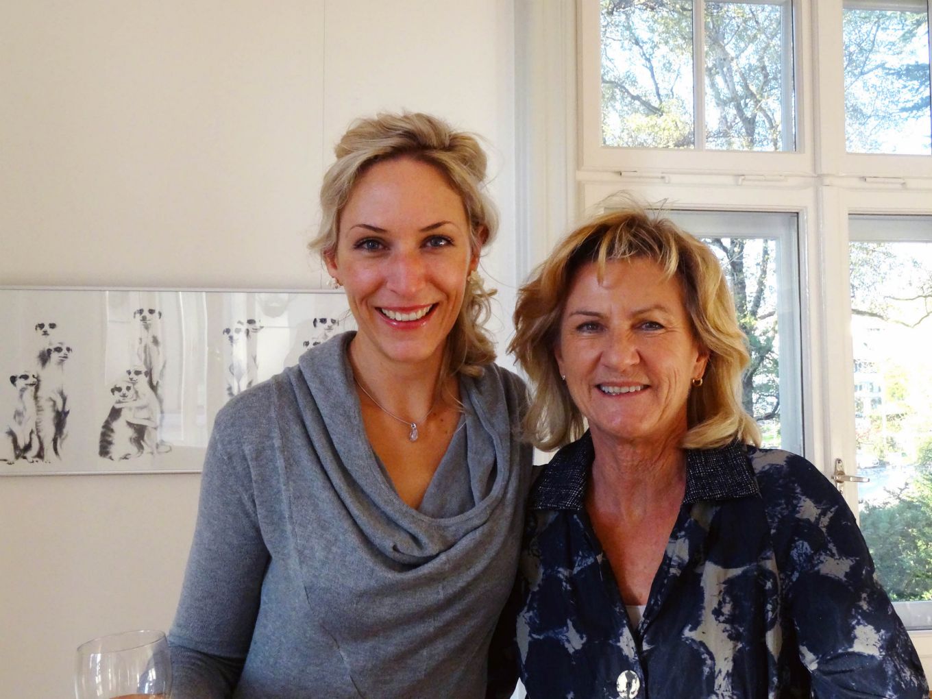 Ira van der Merwe (l) und Annemarie Graf